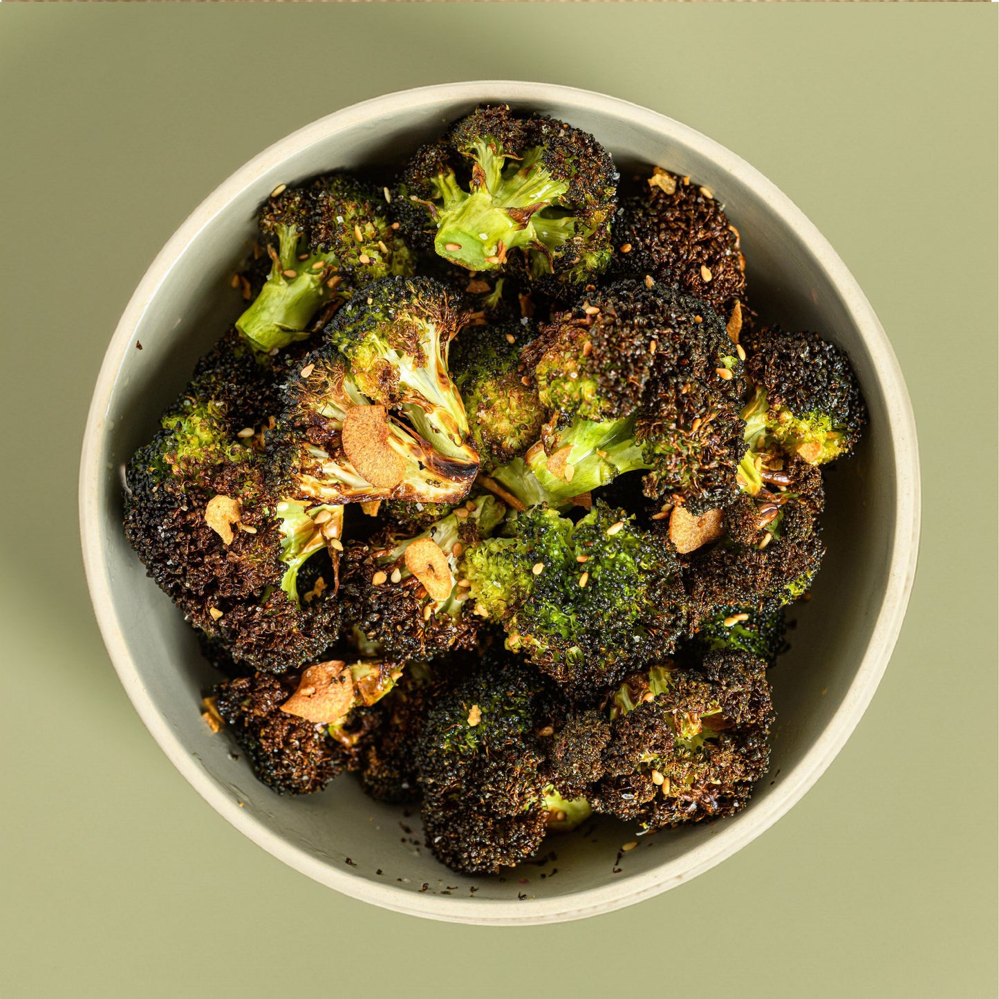 Charred Broccoli with Crispy Garlic - Bulk (250g)