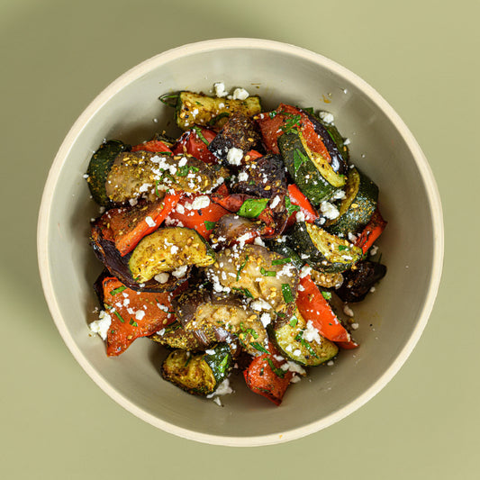 Roasted Mix Veg with Feta & Garden Herbs - Bulk (500g)